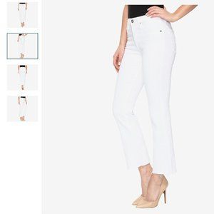 AG The Jodi Crop White Jeans (Size 28)